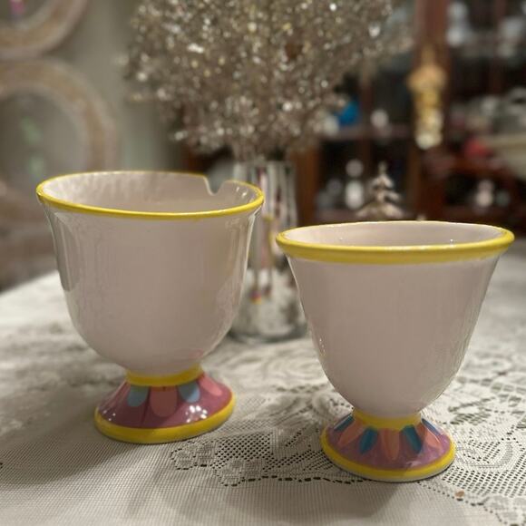 Set of 2 Disney Beauty & The Beast 3-D CHIP Collectible Cup / Mug 5.5” & 4.5” - Picture 4 of 14